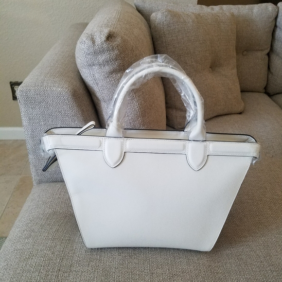 Longchamp Heritage Cream Satchel Bag - Picture 4 of 16